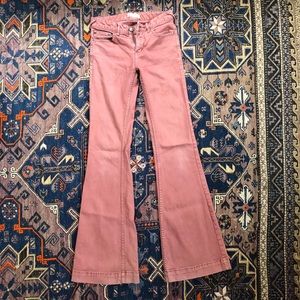 Free people blush bell bottoms